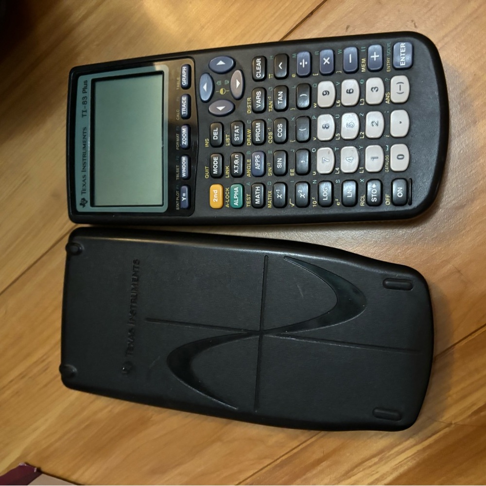 Texas Instruments TI-83 Plus Black Graphing Calculator